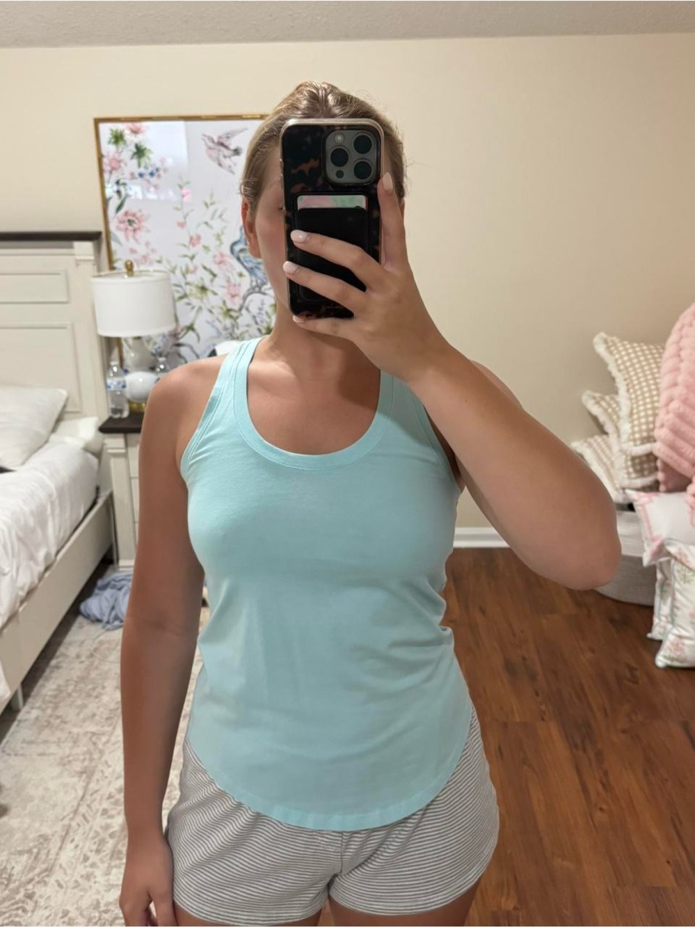 lululemon athletica Women's Scoop Neck Tank - Light Aqua